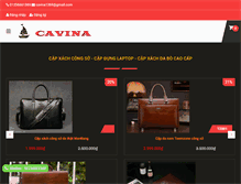 Tablet Screenshot of cavina.net